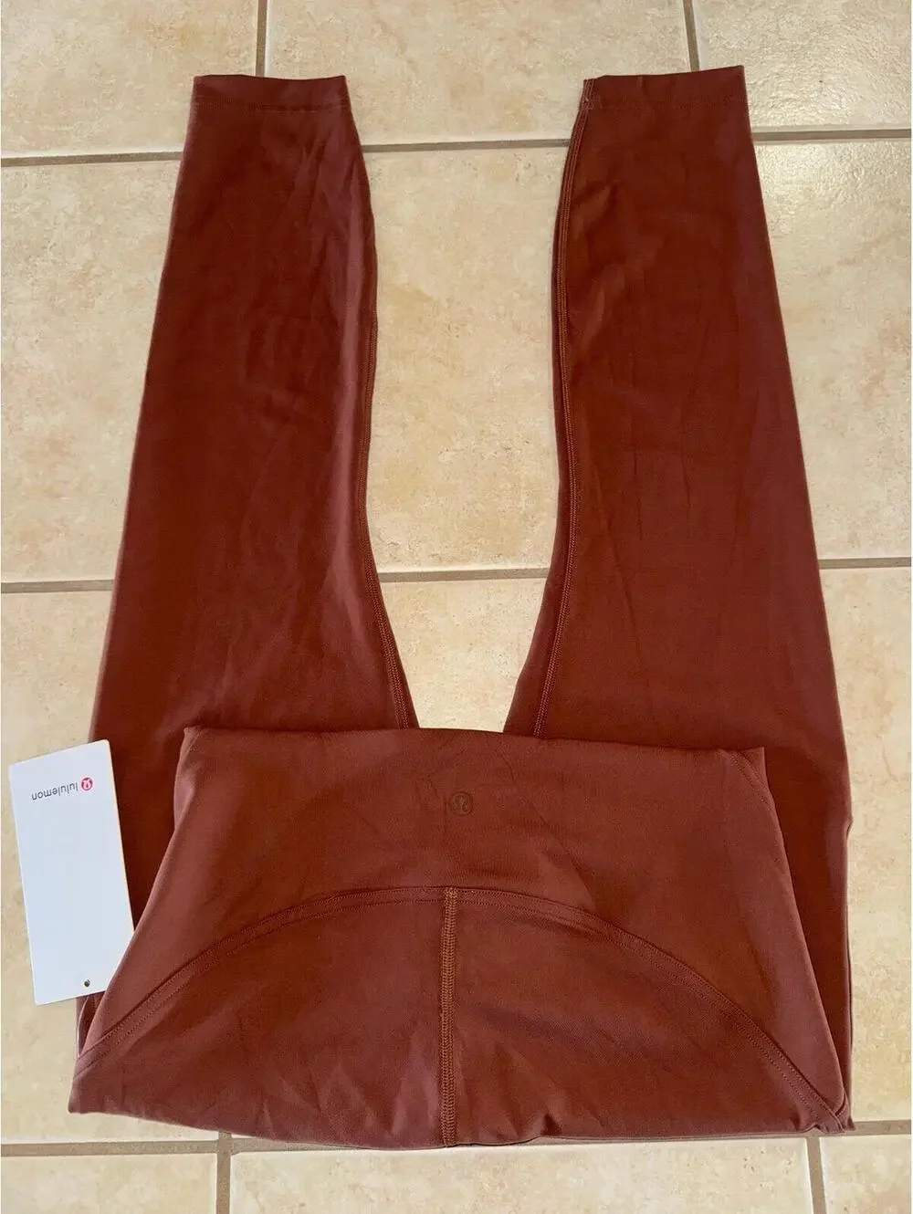 Lululemon Instill High Rise 25” Roasted Brown Size 8 NWT